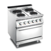 Electric 4-Hot Plate Cooker With Oven